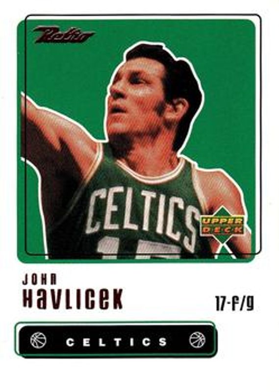 John Havlicek 1999 Upper Deck Retro #2 Base RAW