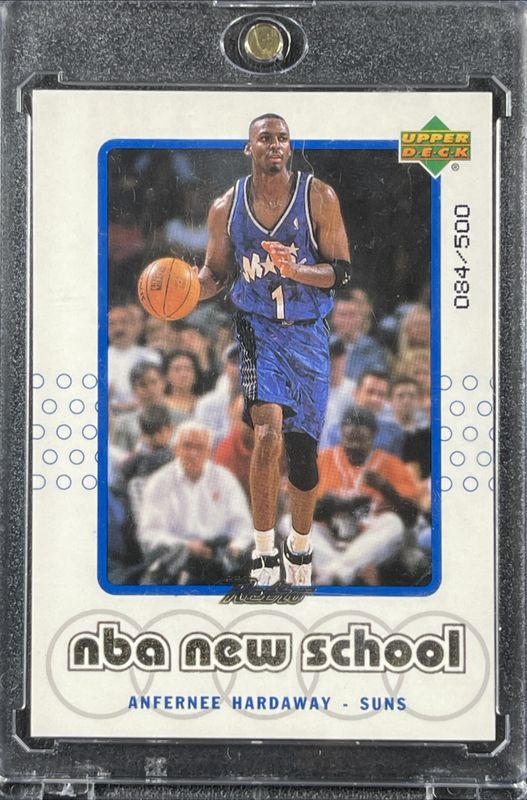 Anfernee Hardaway 1999 Upper Deck Retro #S29 Old School/New School - Parallel /500 RAW