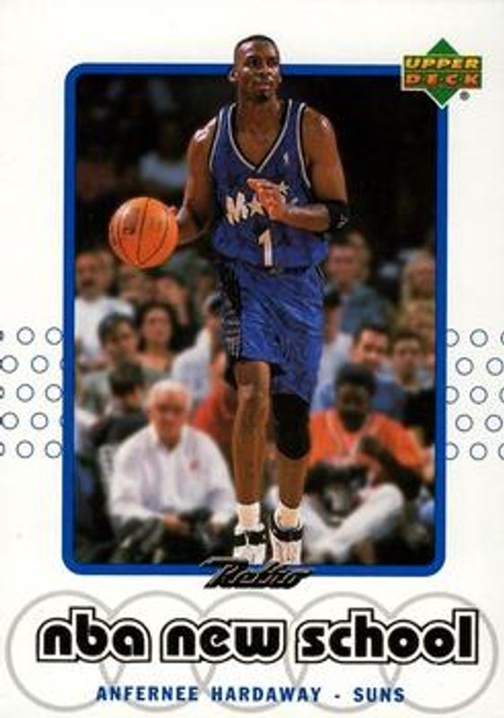 Anfernee Hardaway 1999 Upper Deck Retro #S29 Old School/New School RAW