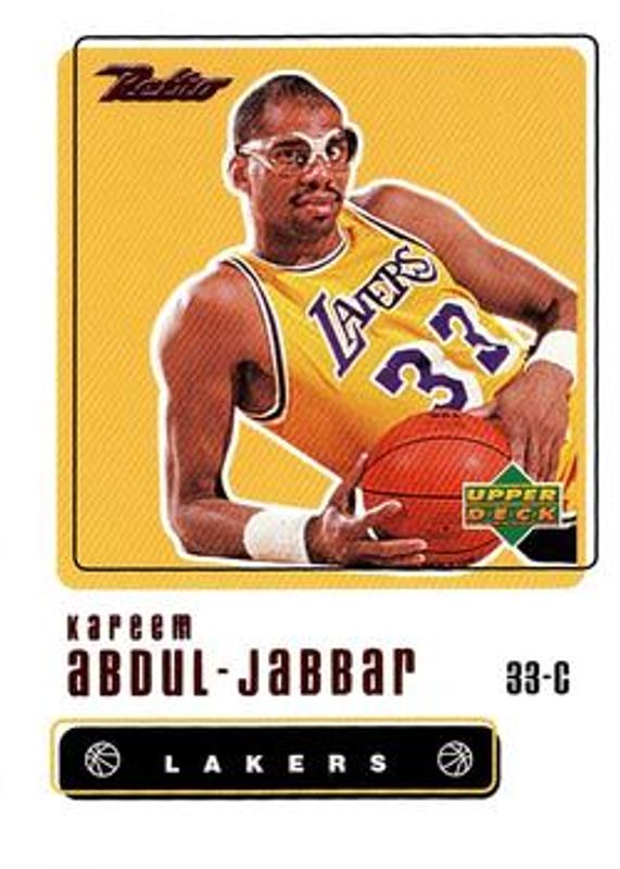 Kareem Abdul-Jabbar 1999 Upper Deck Retro #40 Base RAW