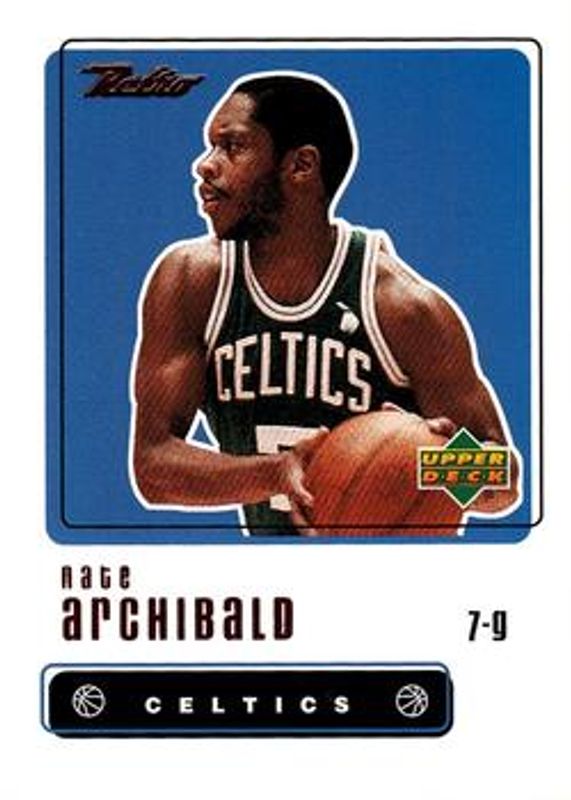 Nate Archibald 1999 Upper Deck Retro #71 Base RAW