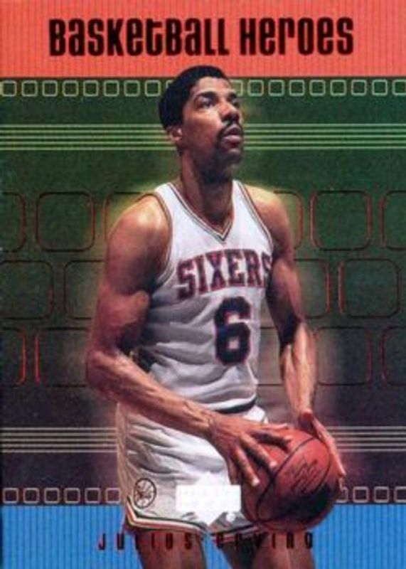 Julius Erving 1999 Upper Deck #H53 Basketball Heroes: Julius Erving RAW