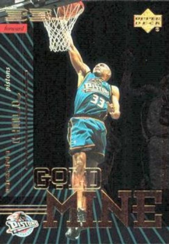 Grant Hill 1999 Upper Deck Gold Reserve #R8 Gold Mine RAW