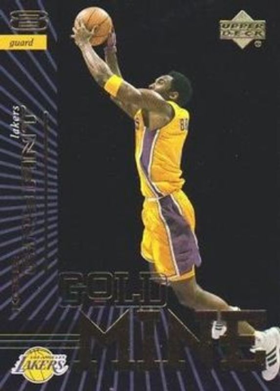 Kobe Bryant 1999 Upper Deck Gold Reserve #R1 Gold Mine RAW