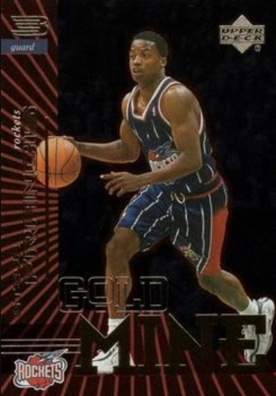 Steve Francis 1999 Upper Deck Gold Reserve #R3 Gold Mine Rookie RAW