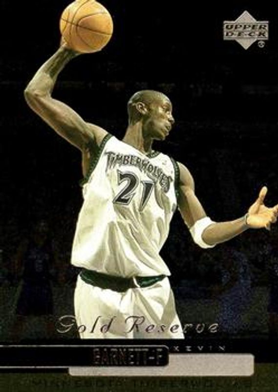 Kevin Garnett 1999 Upper Deck Gold Reserve #240 Base /3500 RAW