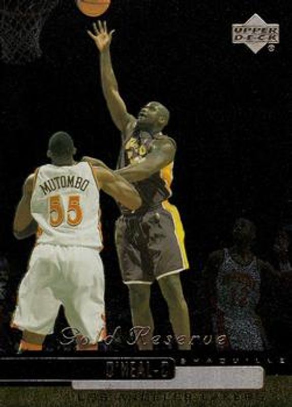 Shaquille O'Neal 1999 Upper Deck Gold Reserve #102 Base /3500 RAW