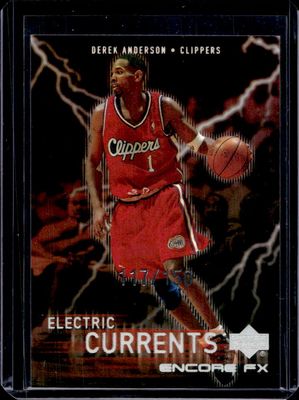 1999 Upper Deck Encore #EC9 Electric Currents F X /150