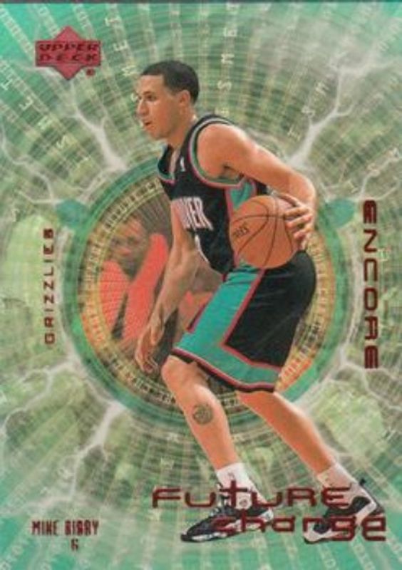 Mike Bibby 1999 Upper Deck Encore #FC2 Future Charge RAW
