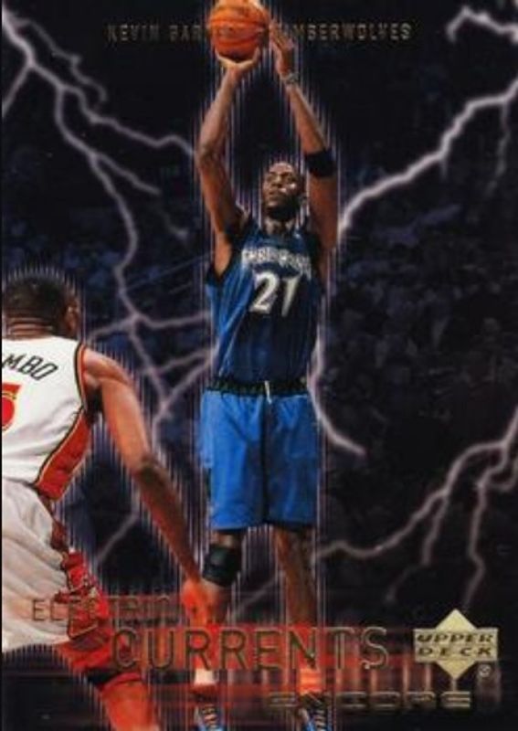 Kevin Garnett 1999 Upper Deck Encore #EC1 Electric Currents RAW