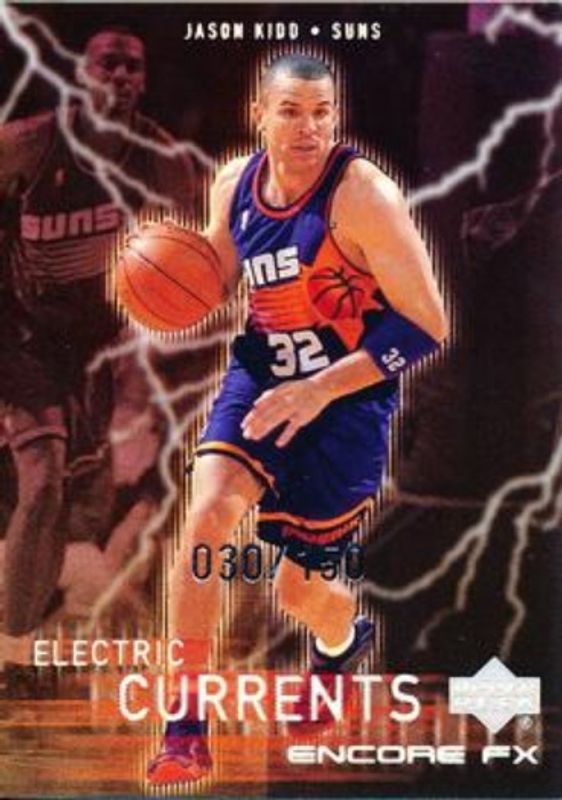 Jason Kidd 1999 Upper Deck Encore #EC12 Electric Currents F X /150 RAW