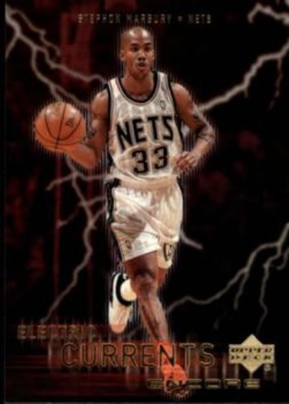 Stephon Marbury 1999 Upper Deck Encore #EC19 Electric Currents RAW