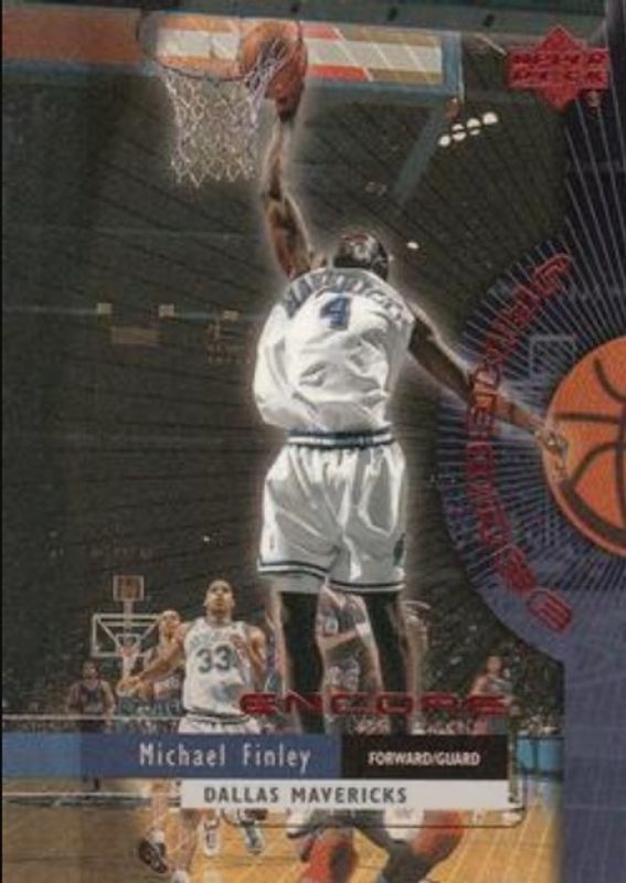 Michael Finley 1999 Upper Deck Encore #J14 Jamboree RAW