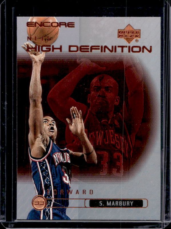 Stephon Marbury 1999 Upper Deck Encore #HD5 High Definition RAW