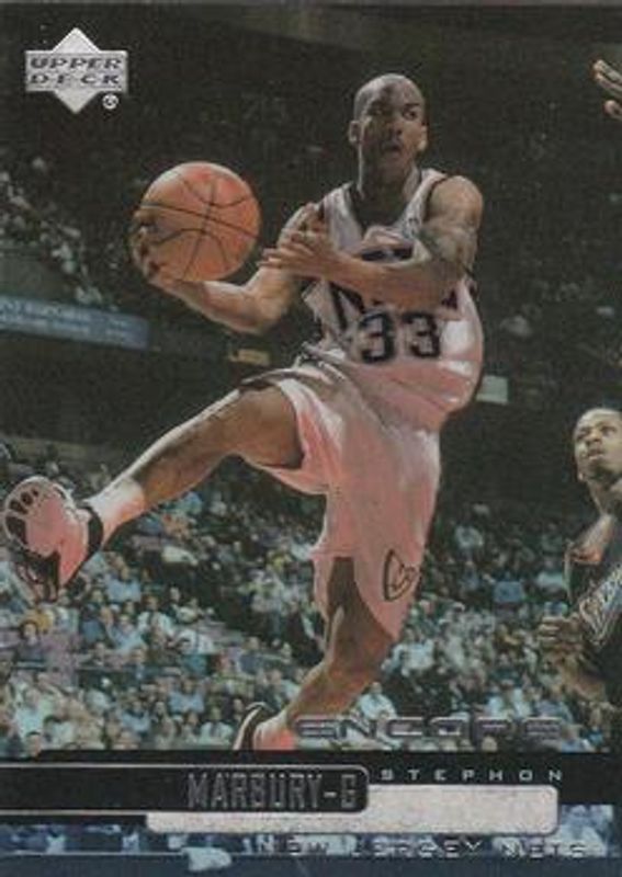 Stephon Marbury 1999 Upper Deck Encore #49 Base /1999 RAW
