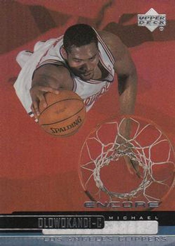 Michael Olowokandi 1999 Upper Deck Encore #36 Base /1999 RAW