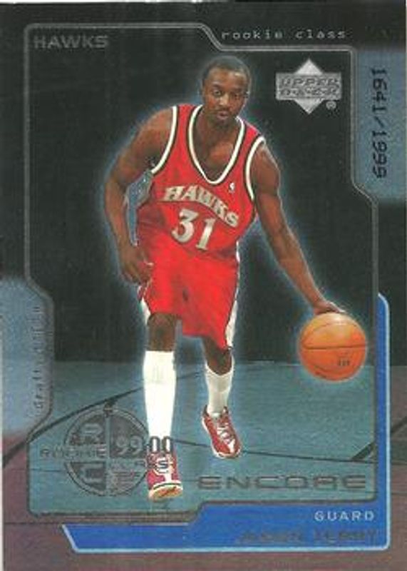 Jason Terry 1999 Upper Deck Encore #100 Base /1999 Rookie RAW