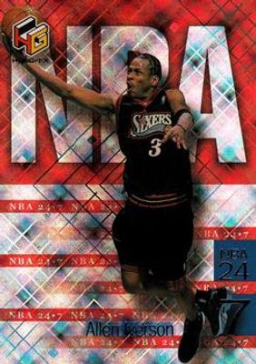 1999 Upper Deck HoloGrFX #N2 NBA 24-7