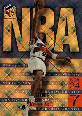 1999 Upper Deck HoloGrFX #N13AU NBA 24-7 - AuSome