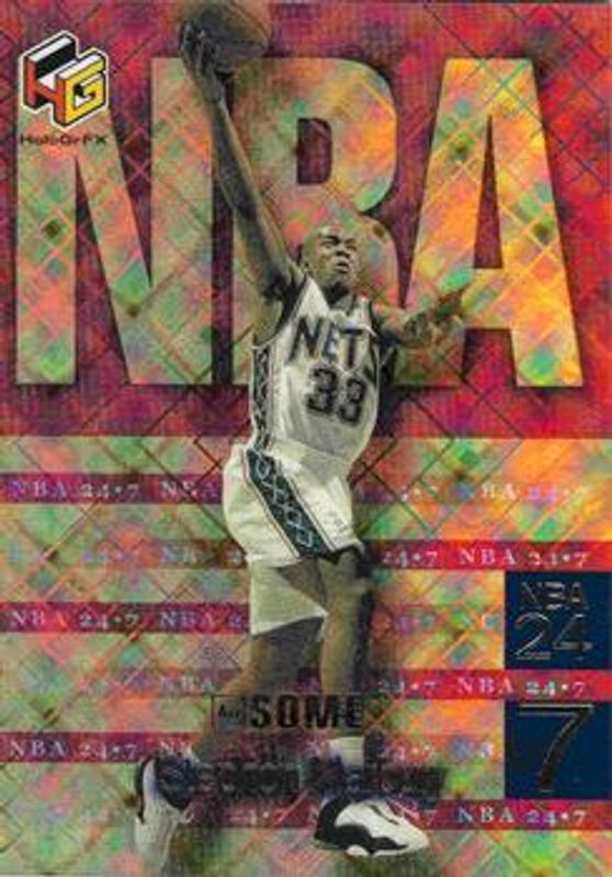 Stephon Marbury 1999 Upper Deck HoloGrFX #N11AU NBA 24-7 - AuSome RAW