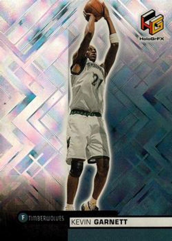 Kevin Garnett 1999 Upper Deck HoloGrFX #33 Base RAW