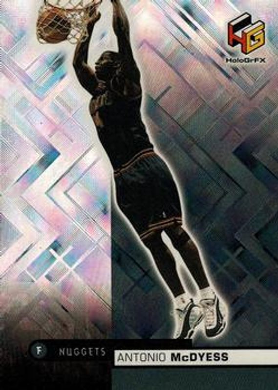 Antonio McDyess 1999 Upper Deck HoloGrFX #13 Base RAW