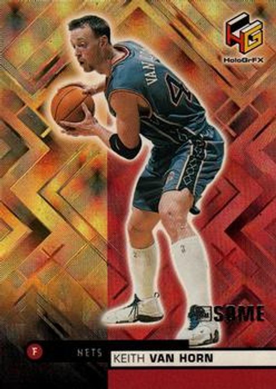 Keith Van Horn 1999 Upper Deck HoloGrFX #36-AU AuSome RAW