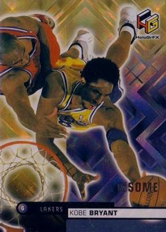 Kobe Bryant 1999 Upper Deck HoloGrFX #28-AU AuSome RAW