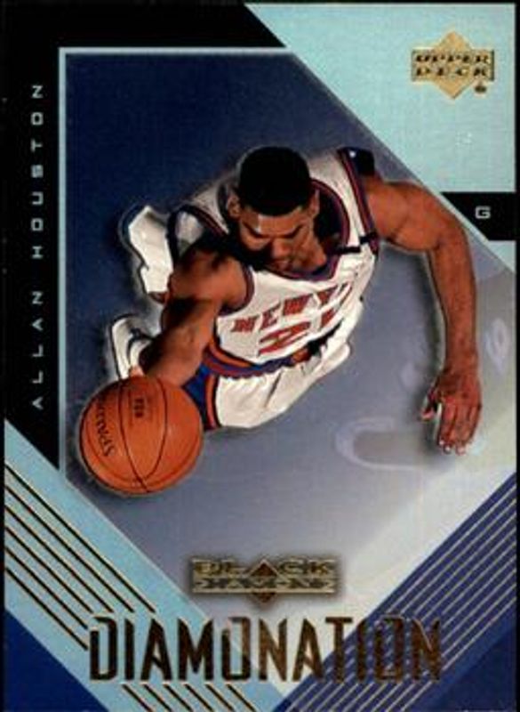Allan Houston 1999 Upper Deck Black Diamond #D10 Diamonation RAW