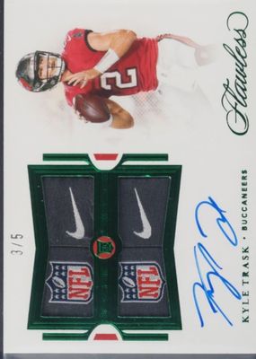 2021 Flawless #RPA-KTR Rookie Patch Auto - Emerald (/5)