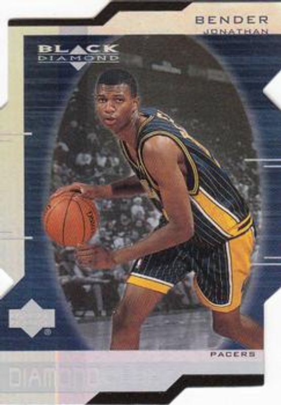 Jonathan Bender 1999 Upper Deck Black Diamond #95 Diamond Cut Rookie RAW