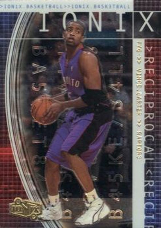 Vince Carter 1999 Upper Deck Ionix #R53 Reciprocal /100 RAW