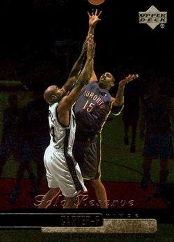 Vince Carter 1999 Upper Deck Gold Reserve #206 Base /3500 RAW