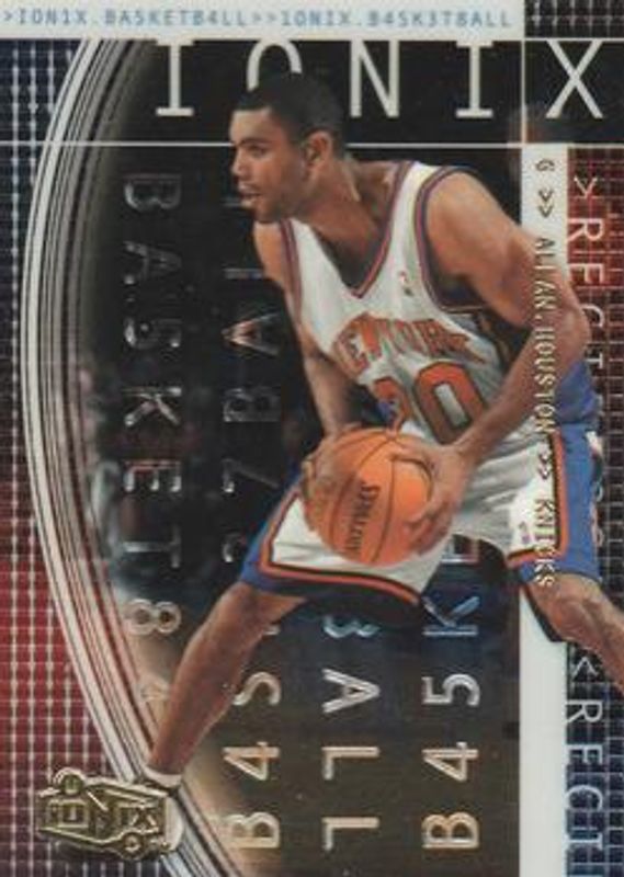 Allan Houston 1999 Upper Deck Ionix #R35 Reciprocal /100 RAW