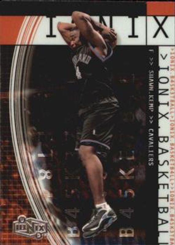 Shawn Kemp 1999 Upper Deck Ionix #9 Base /3500 RAW