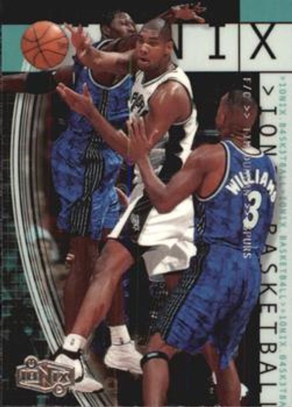 Tim Duncan 1999 Upper Deck Ionix #49 Base /3500 RAW