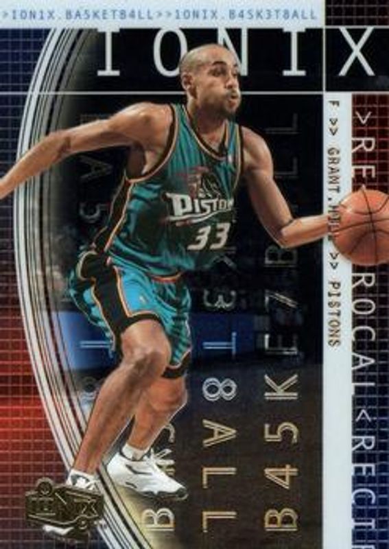 Grant Hill 1999 Upper Deck Ionix #R15 Reciprocal /100 RAW