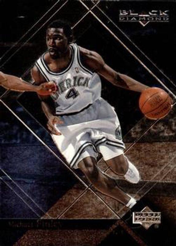 Michael Finley 1999 Upper Deck Black Diamond #16 Base RAW
