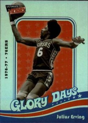 1999 Upper Deck Ultimate Victory #DR6 Dr. J Glory Days