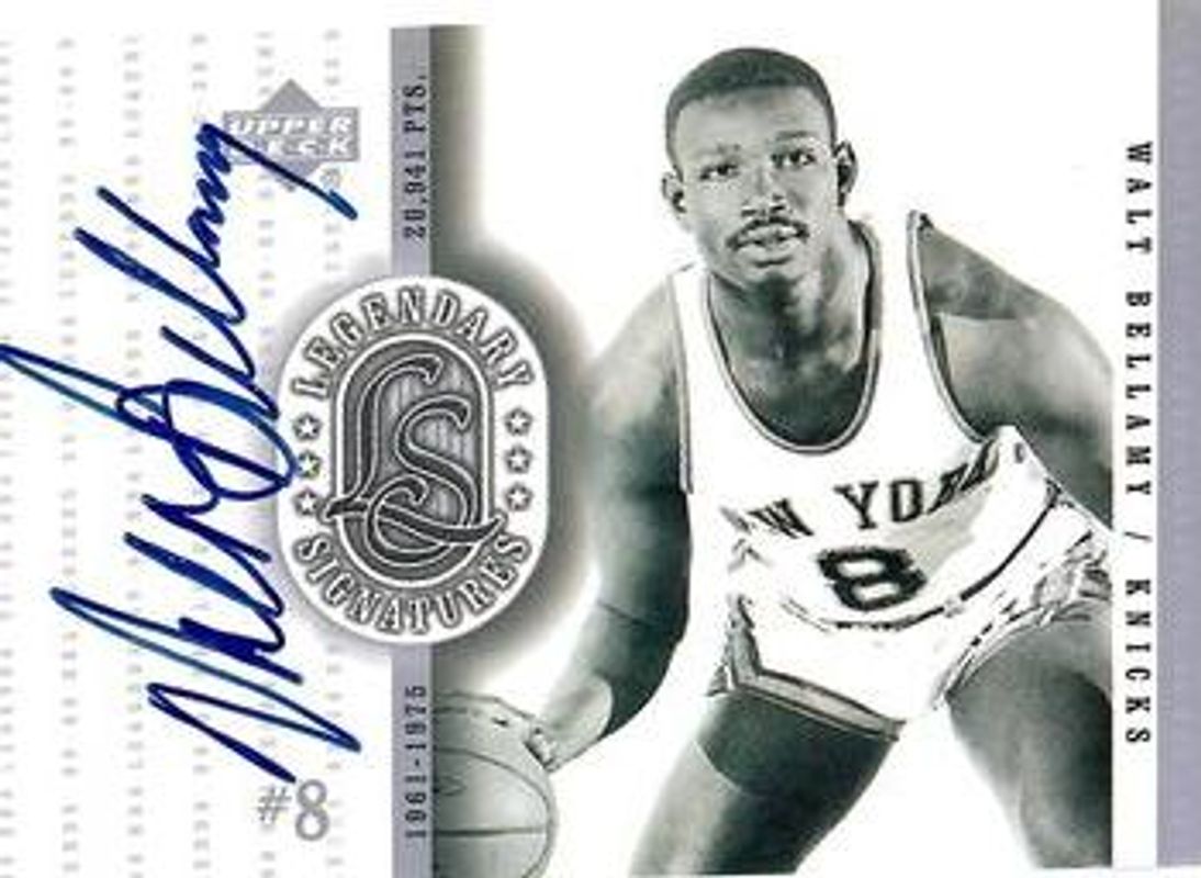 1999 Upper Deck Legends #WB Legendary Signatures