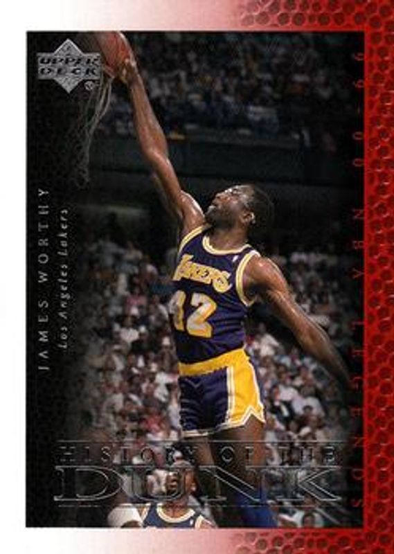James Worthy 1999 Upper Deck Legends #58 Base RAW