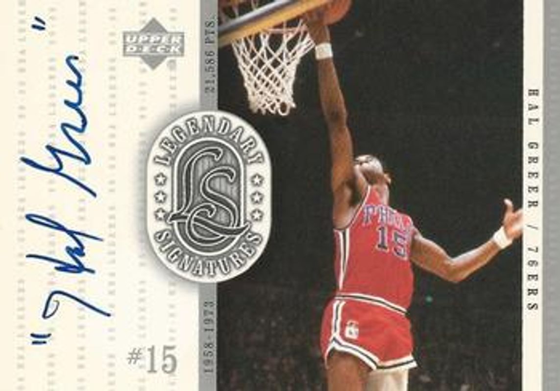 1999 Upper Deck Legends #HG Legendary Signatures