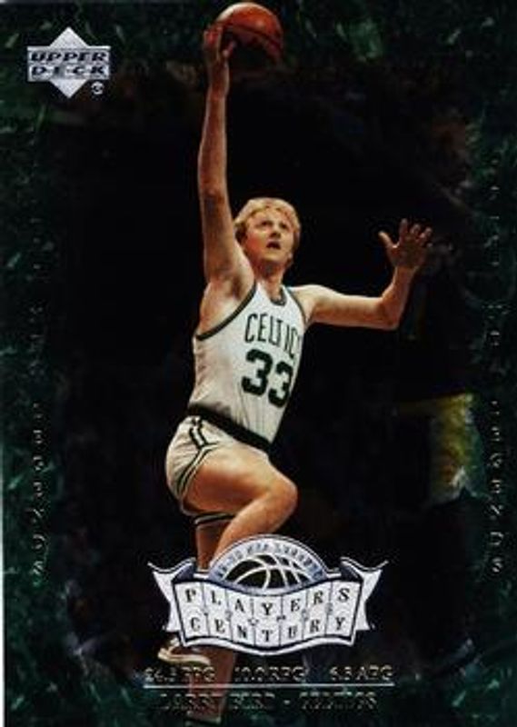 Larry Bird 1999 Upper Deck Legends #P4 Players of the Century RAW