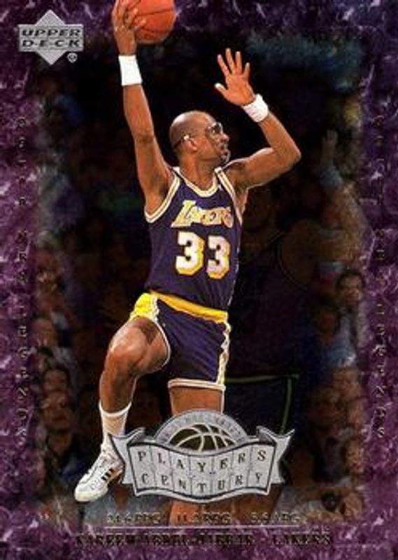 Kareem Abdul-Jabbar 1999 Upper Deck Legends #P9 Players of the Century RAW
