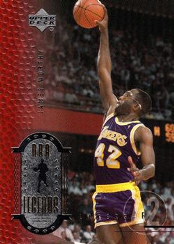 James Worthy 1999 Upper Deck Legends #42 Base RAW