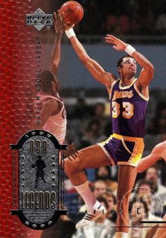 Kareem Abdul-Jabbar 1999 Upper Deck Legends #21 Base RAW