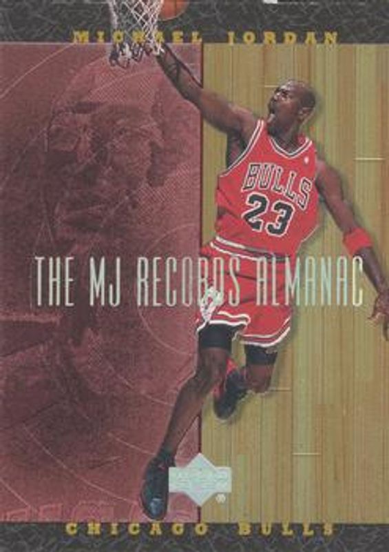 Michael Jordan 1999 Upper Deck Hardcourt #J6 The MJ Records Almanac RAW
