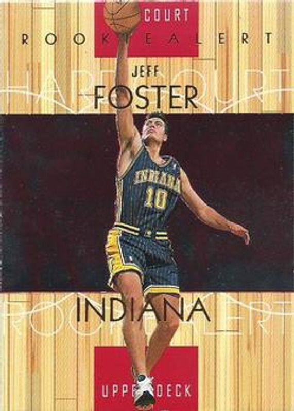Jeff Foster 1999 Upper Deck Hardcourt #90 Base Rookie RAW
