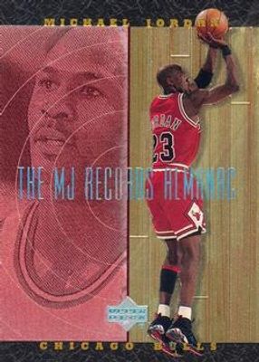 1999 Upper Deck Hardcourt #J7 The MJ Records Almanac