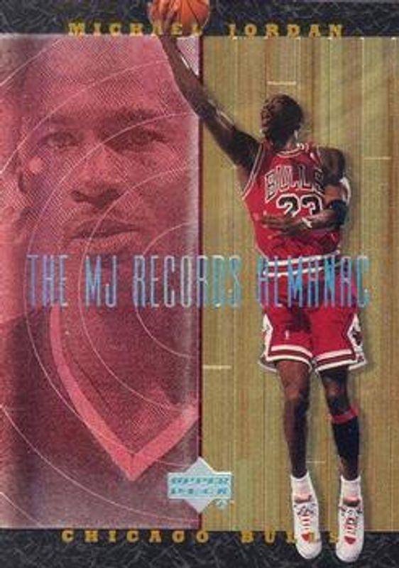 Michael Jordan 1999 Upper Deck Hardcourt #J9 The MJ Records Almanac RAW